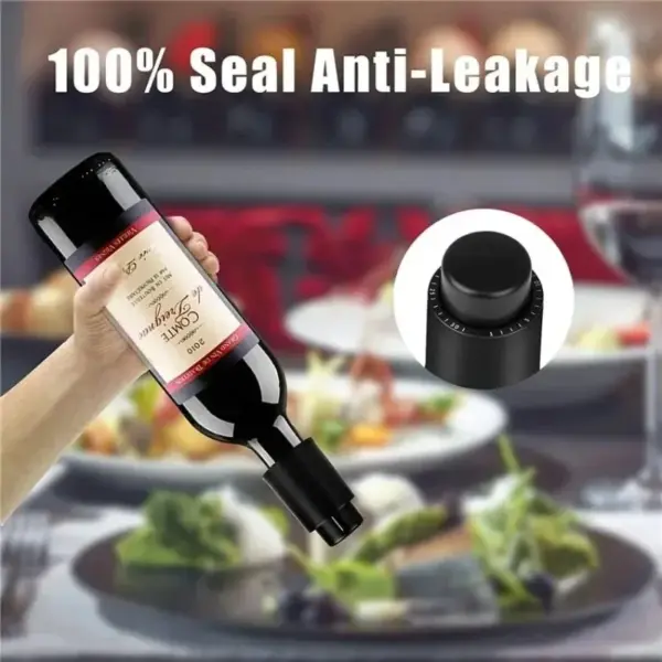 Vacuum Wine Bottle Stopper Reusable Sealer - Image 2