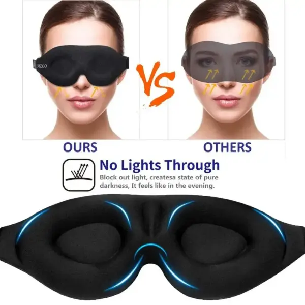 3D Contoured Eye Mask for Sleep - Image 6