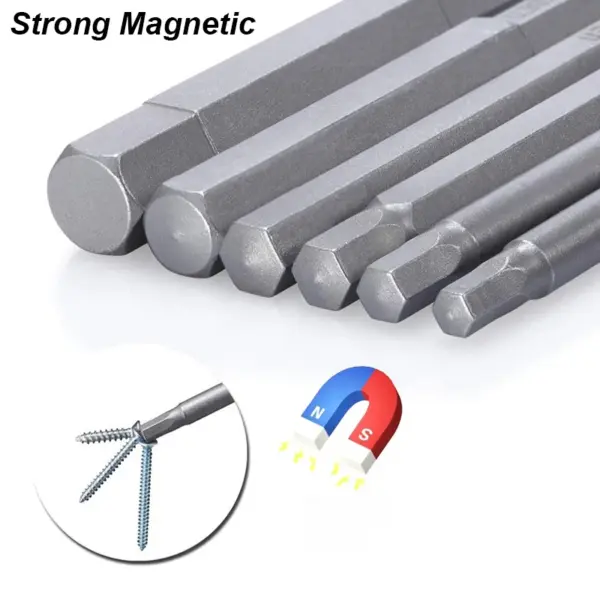 Hex Allen Wrench Bit Set 10-19 Pcs Magnetic - Image 4