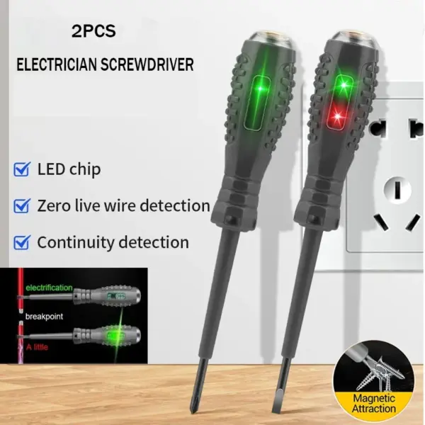 Multifunctional Electrician Screwdriver Set of 2 - Image 6