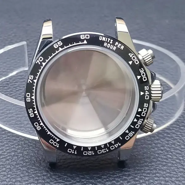 39.3mm Stainless Steel Watch Case for VK63 - Image 34