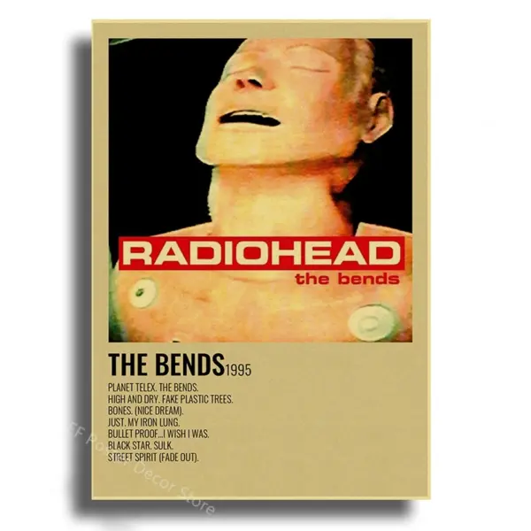Radiohead Retro Album Art Poster Print - Image 5