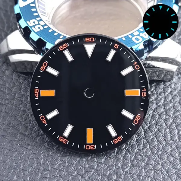 28.5MM Blue-Green Luminous Watch Dial - Image 7