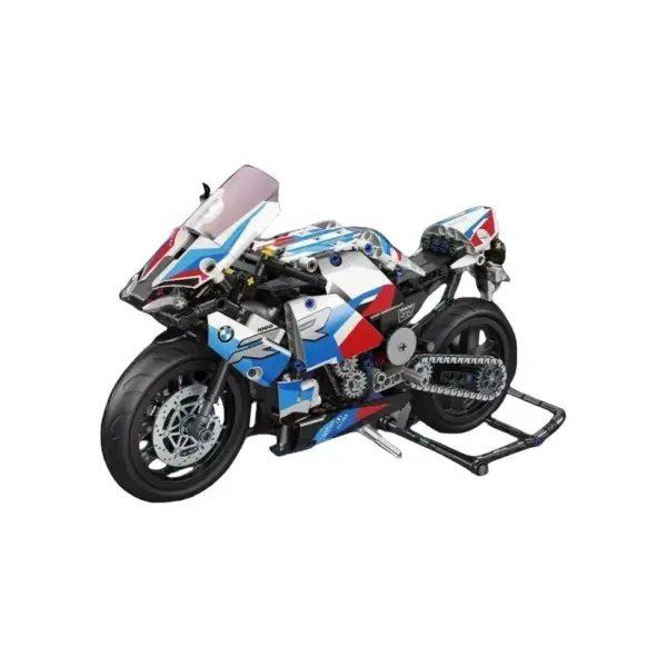Motorcycle Assembly Building Block Puzzle 668PCS - Image 7