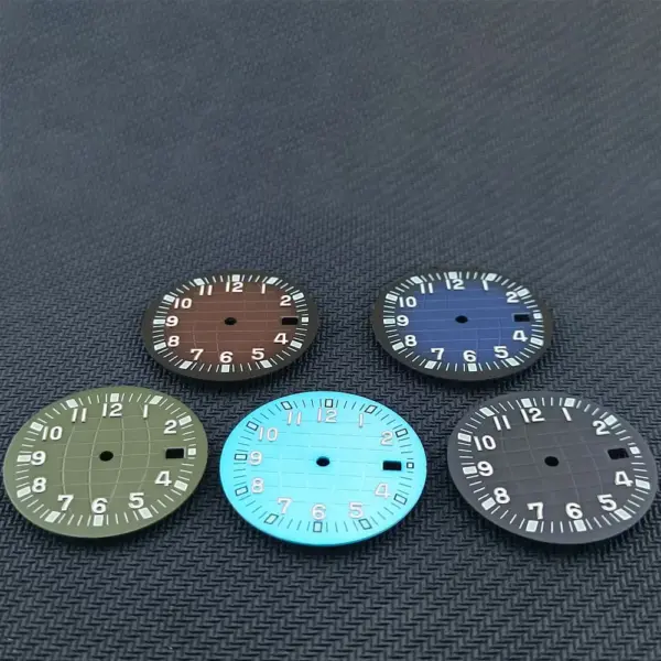 31.5MM Luminous Watch Dial for NH35 Movement - Image 2