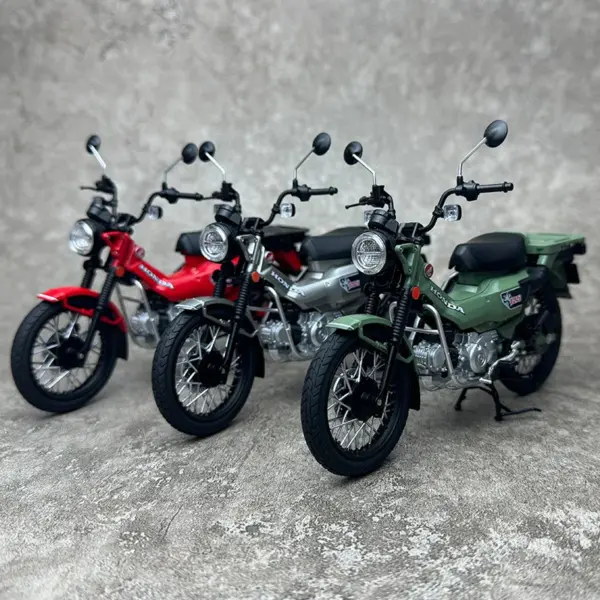 AOSHIMA 1:12 Honda CT125 Motorcycle Model - Image 5