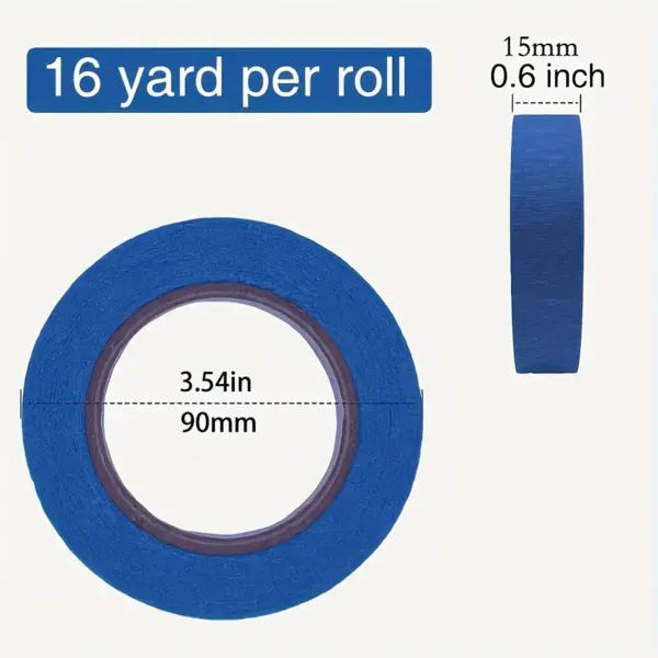 Color Masking Tape Set of 6 Rolls - Image 5