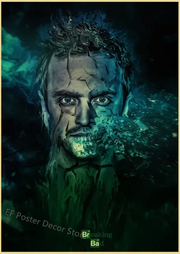 Breaking Bad Retro Canvas Wall Art Poster - Image 50