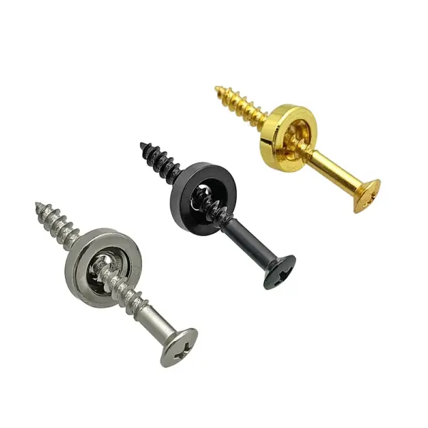4Pcs Electric Guitar Neck Mounting Ferrules Set - Image 2