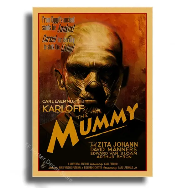Monsters Movie Poster Vintage Home Decor - Image 12