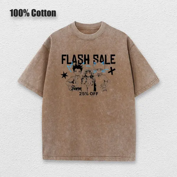 Punk Anime Hunter x Hunter Graphic T-shirt - Image 5