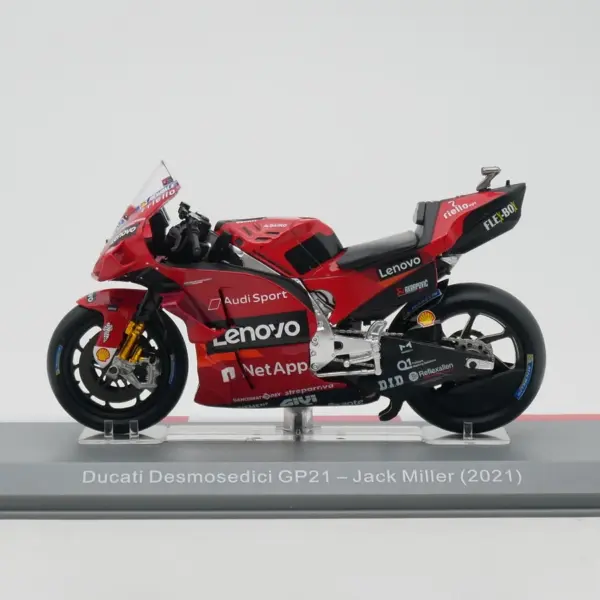 Ducati Desmosedici GP21 1:18 Diecast Model - Image 3