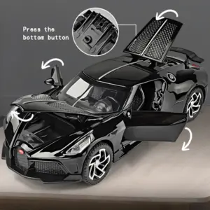 1:32 Bugatti La Voiture Noire Model Car 13 S0d7a6fc8aa82409ca704be48aafcd3feG