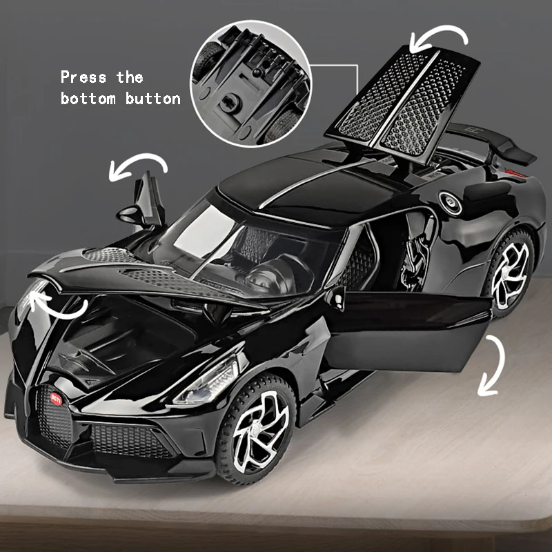 1:32 Bugatti La Voiture Noire Model Car 4 1:32 Bugatti La Voiture Noire Model Car - Image 4