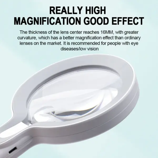 10X 25X LED Handheld Magnifying Glass - Image 5