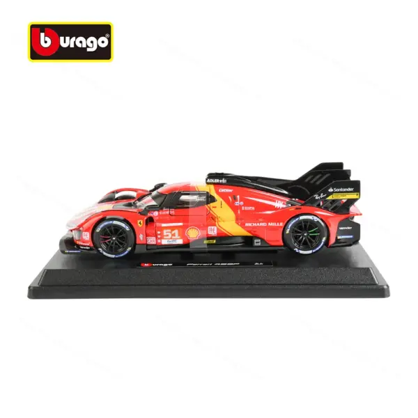 Bburago 1:24 Scale Ferrari 499P Diecast Model - Image 4