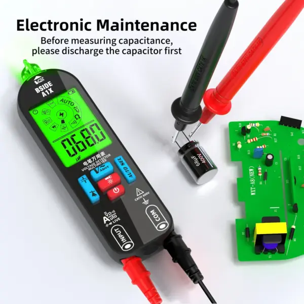 Smart Digital Multimeter A1X USB Rechargeable - Image 2