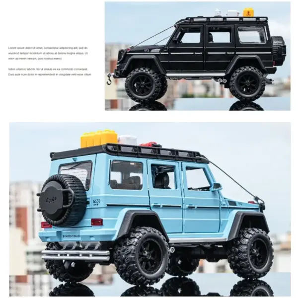 1:24 Mercedes-Benz BRABUS G550 Diecast Model - Image 5