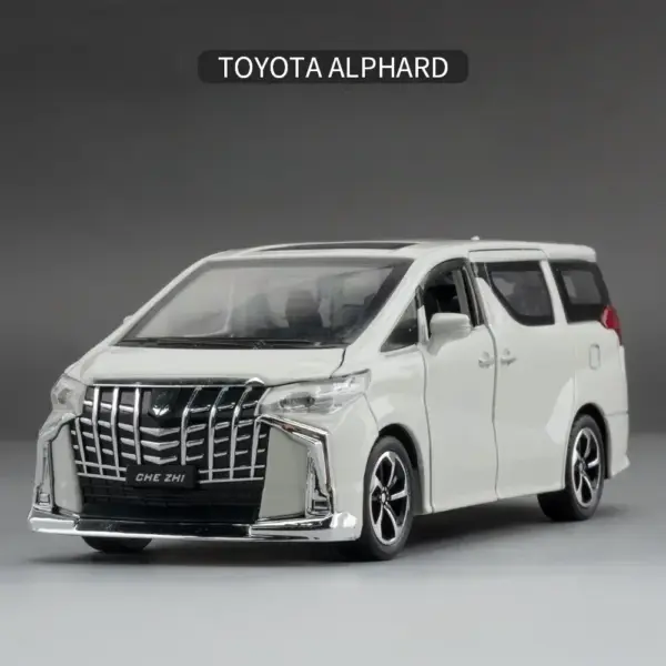 1:32 Toyota Alphard MPV Diecast Car Model - Image 8