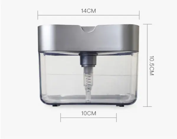 Kitchen Soap Dispenser with Sponge Holder - Image 6