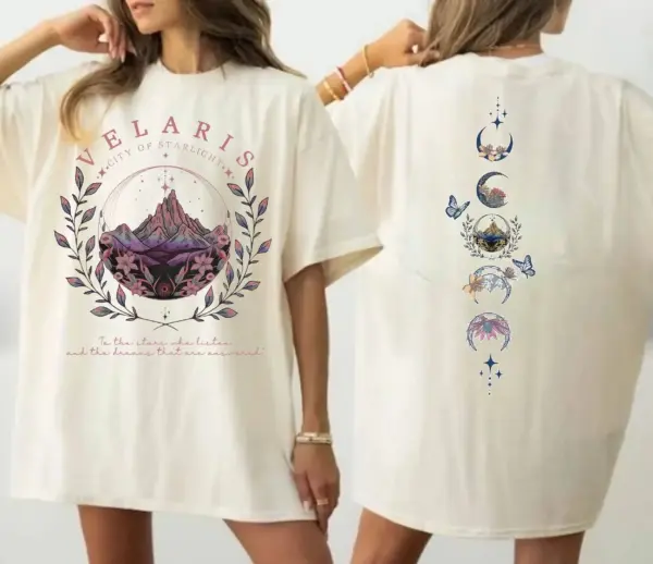Velaris Starlight Two-Sided T-shirt for All Ages - Image 3