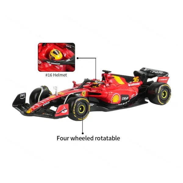 Bburago 1:43 Ferrari Monza SF23 Diecast Model - Image 3