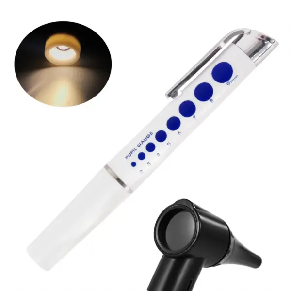 LED Ear Inspection Otoscope Pen Set - Image 2