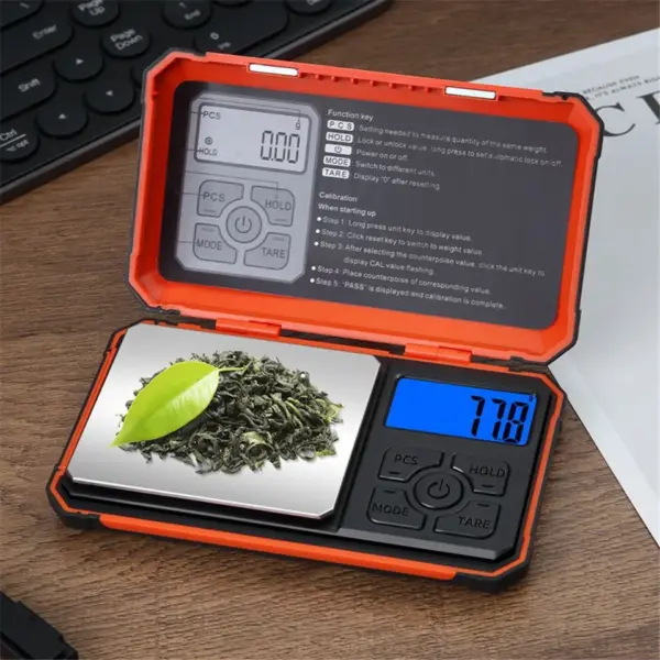 Portable Digital Pocket Scale with Calibration Weight - Image 5