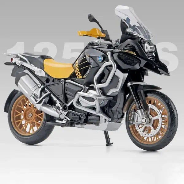 1:12 BMW R1250GS ADV Alloy Motorcycle Model - Image 9