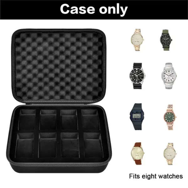 8-Slot Watch Box Organizer for 42mm Watches - Image 2