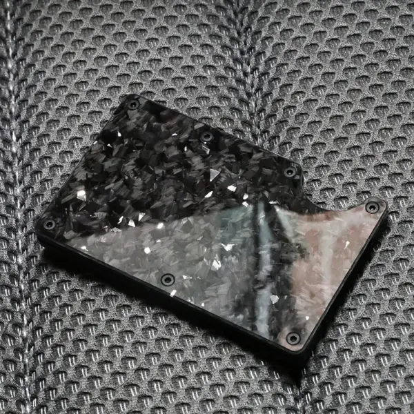 RFID Minimalist Carbon Fiber Slim Wallet - Image 4