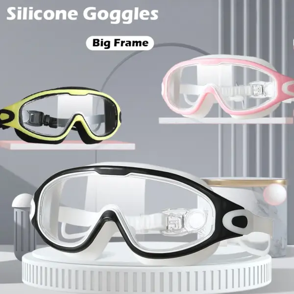 High-Definition Swimming Goggles with Anti-Fog - Image 2