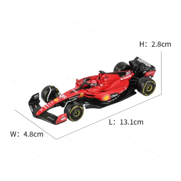 Bburago 1:43 Ferrari SF23 F1 Diecast Model - Image 3