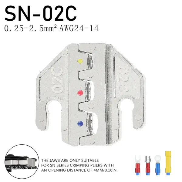 Mini Crimping Tool with 4mm Jaws - Image 8