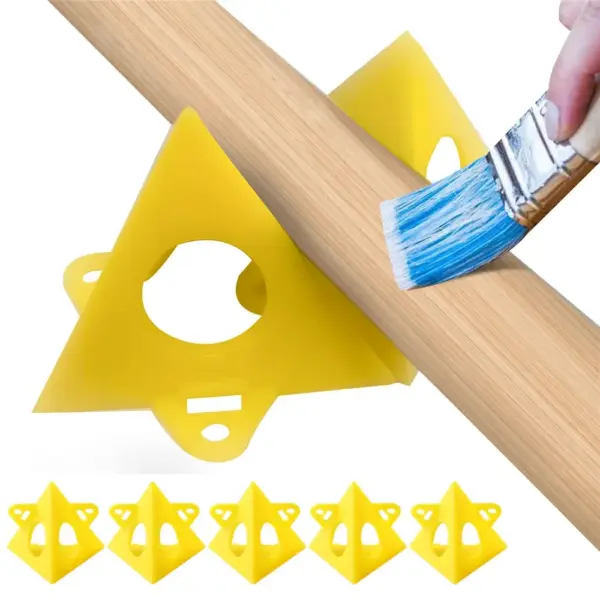 10 Pack Mini Pyramid Painting Stands - Image 4