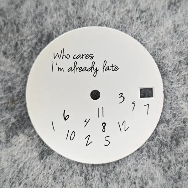 28.5mm DIY Watch Dial for NH35/4R36 Movement - Image 3