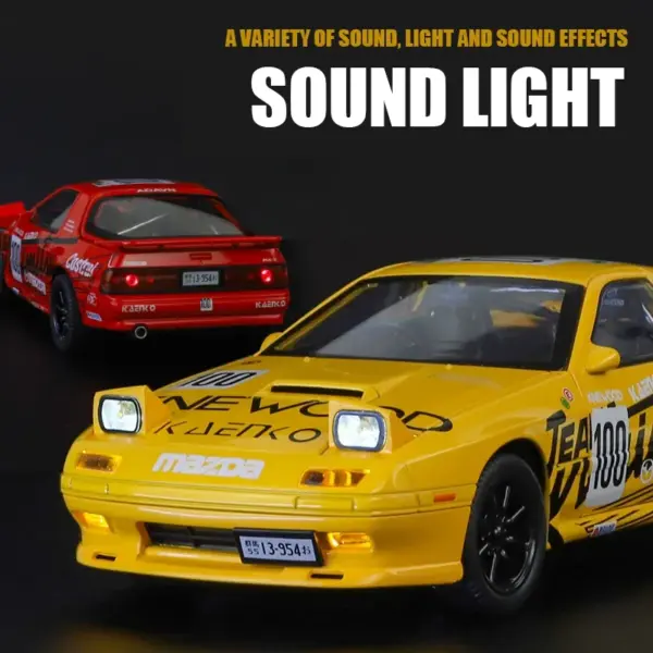 1:24 Mazda RX7 FC Diecast Model Car - Image 2