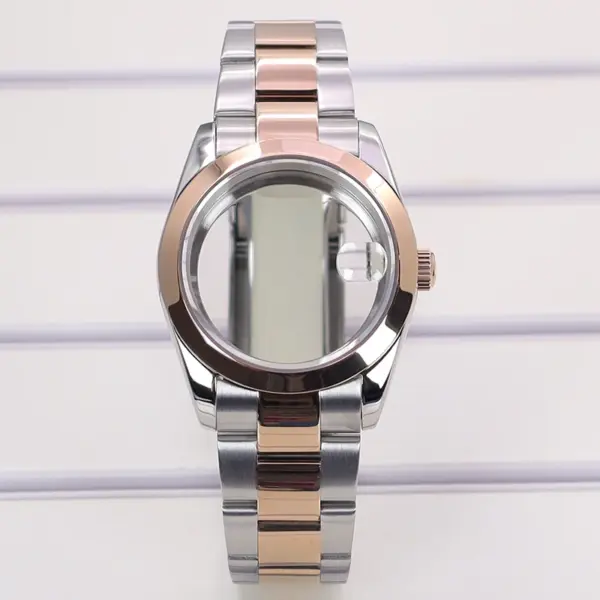 Rose Gold 36mm Watch Case and Strap Set - Image 7