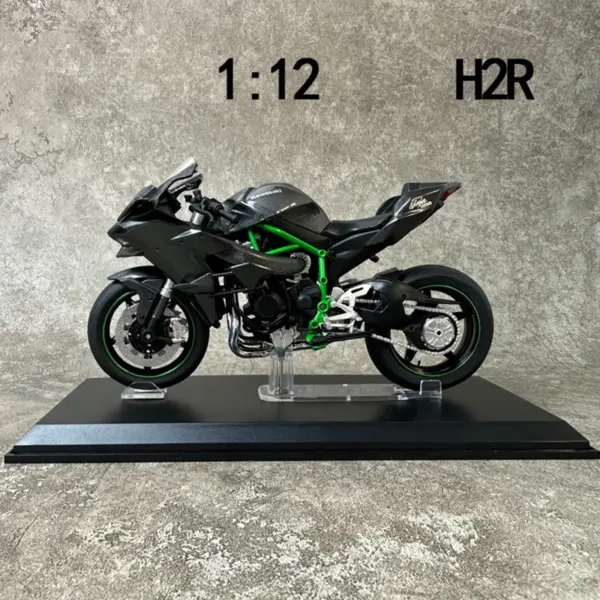 1:12 Scale H2 H2R Alloy Motorcycle Model - Image 7