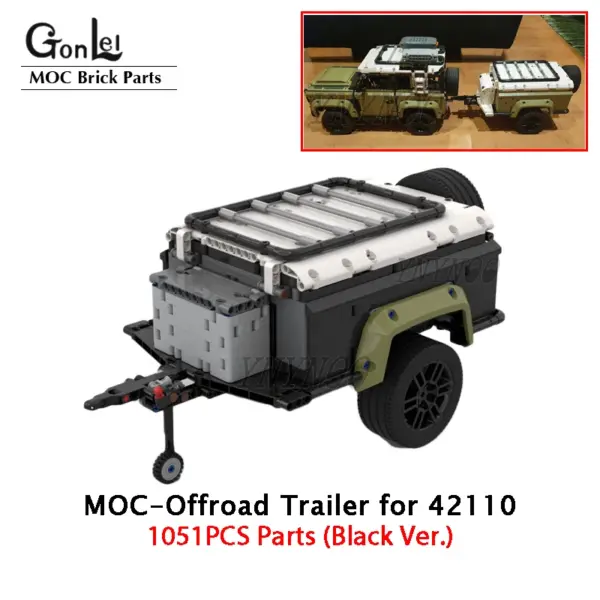 MOC Trailer Building Kit for 42110 Defender - Image 8