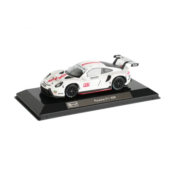 Bburago 1:43 Diecast Porsche 911 RSR Model - Image 4