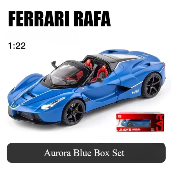 1:22 Ferrari Laferrari Diecast Model Car - Image 7