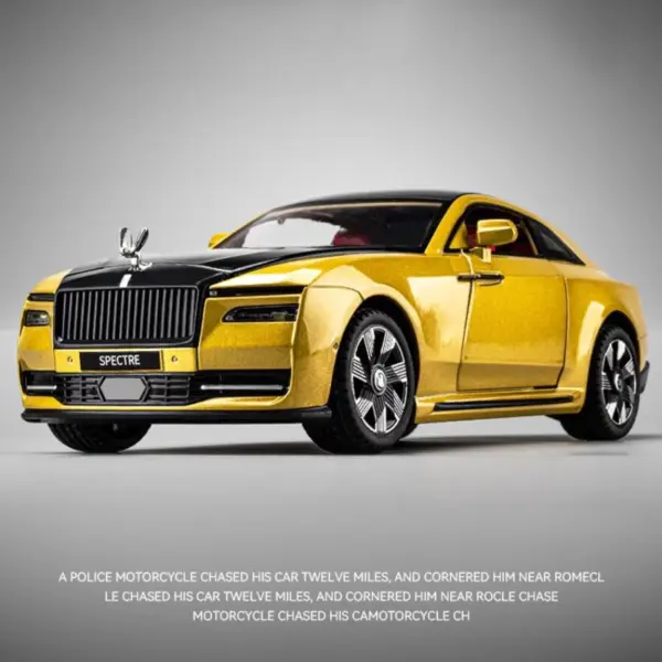 1:24 Rolls Royce SPECTRE Diecast Model Car - Image 5