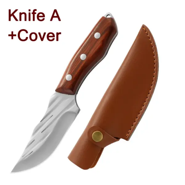 Hand Forged Stainless Steel Cleaver Knife - Image 7