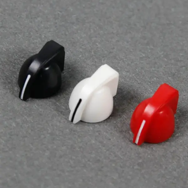 6PCS Mini Chicken Head Guitar Amp Knobs