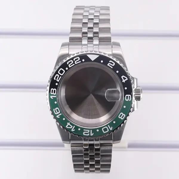 40mm Men's Diving Watch Case with Bracelet - Image 10