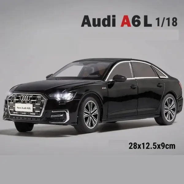 1:18 Audi A6L Alloy Diecast Car Model - Image 7