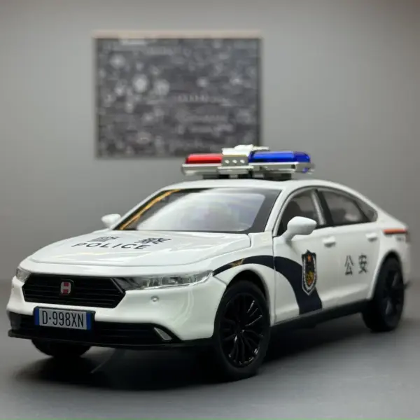 1:32 Diecast Honda Accord Police Car Model