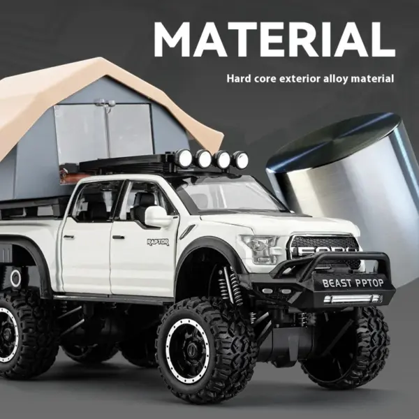 1:24 Ford Raptor F150 Diecast Model Truck - Image 3