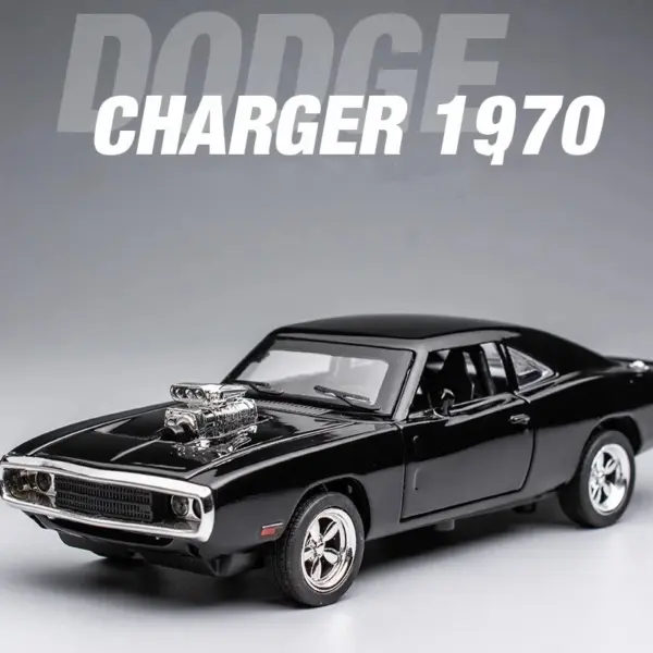 1970 Charger Diecast Model Car 1:32 Scale - Image 5